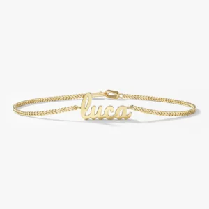 Cuban Chain Name Bracelet