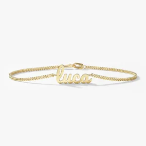 Cuban Chain Name Bracelet